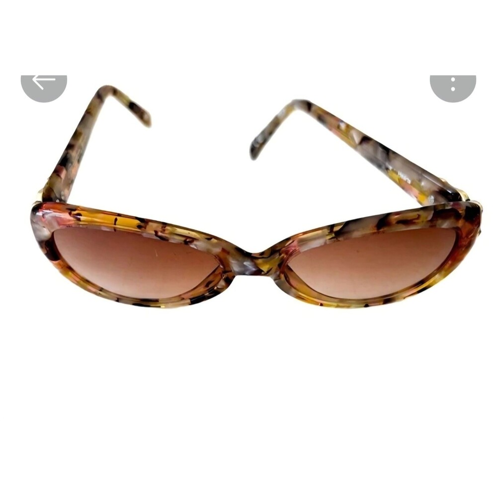 Brighton Enchanted Hearts Sunglasses Tortoise Shell Oval Brown Gradient Women’s - Picture 5 of 8